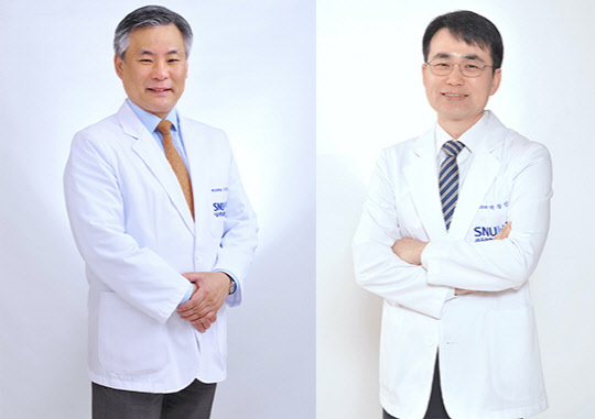 서울대병원 영상의학과의 구진모 교수(왼쪽), 박창민 교수.   서울대병원 제공